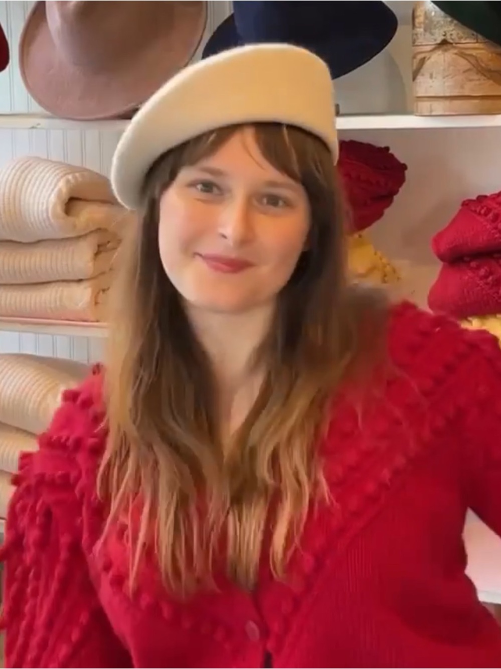 Behida Dolic Millinery Hat - Felt Beret Style
